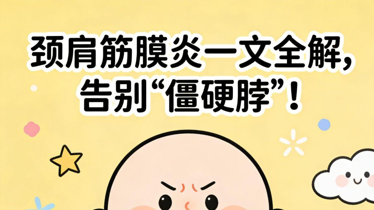 背单肩包高低肩？睡前3分钟拉伸解酸痛！