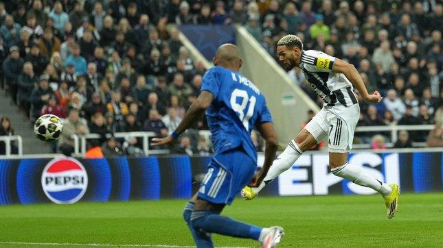 欧冠联赛结果：纽卡斯尔获胜，国际米兰被淘汰