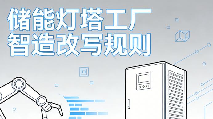 储能界诞生首座"灯塔工厂"，中国智造如何改写长时储能游戏规则？