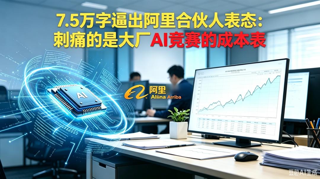 7.5万字逼出阿里合伙人表态：刺痛的是大厂AI竞赛的成本表