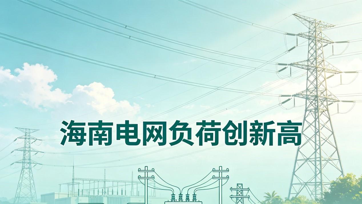 836.8万千瓦！海南电网负荷2026年首破纪录，为何提前了近4个月？