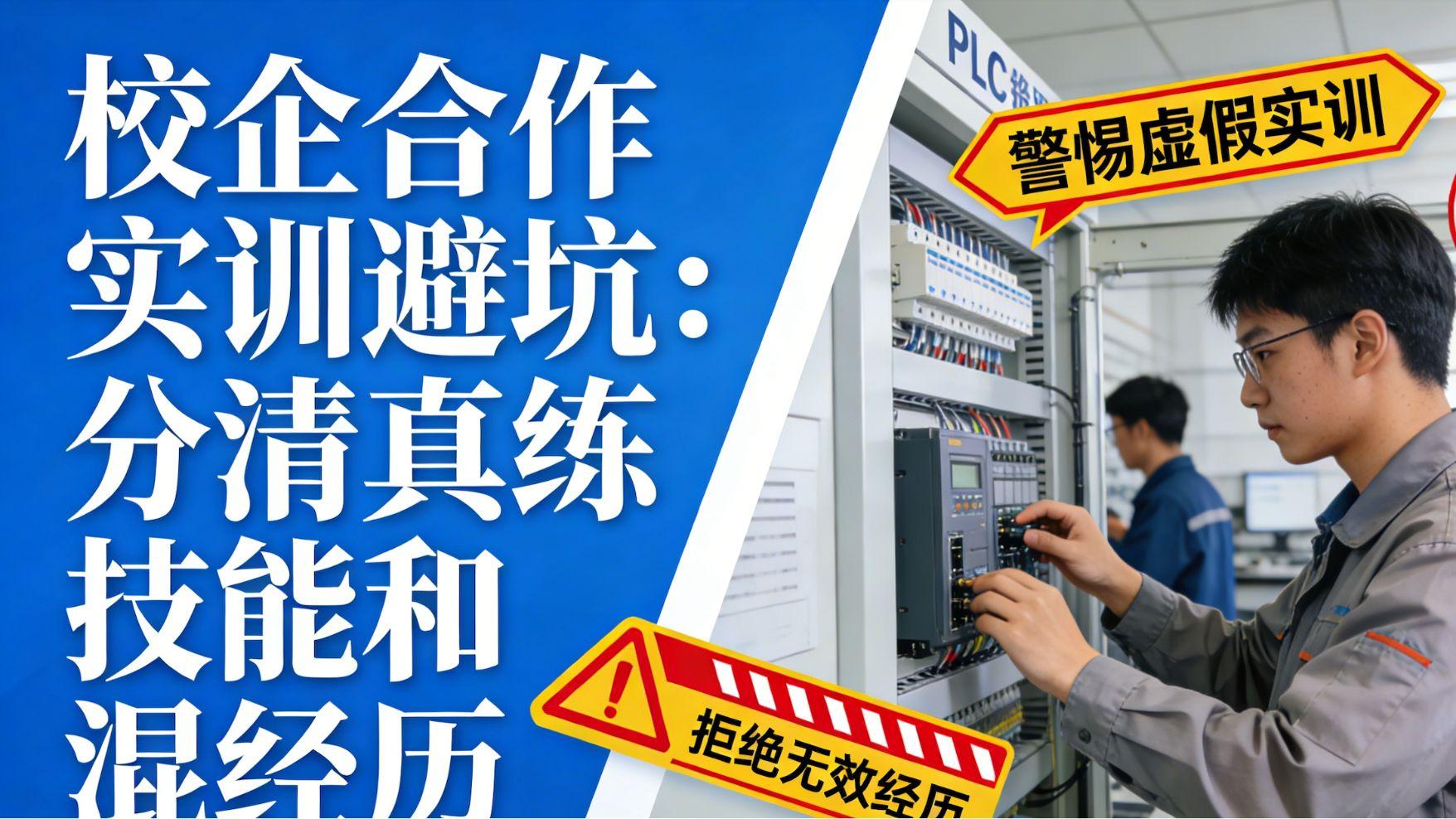 校企合作实训避坑：教你分清 “真练技能” 和 “混经历”