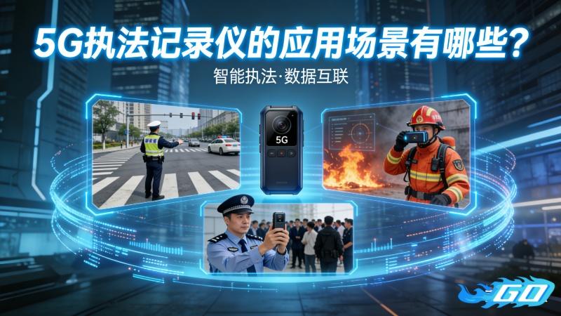 5G执法记录仪的应用场景有哪些