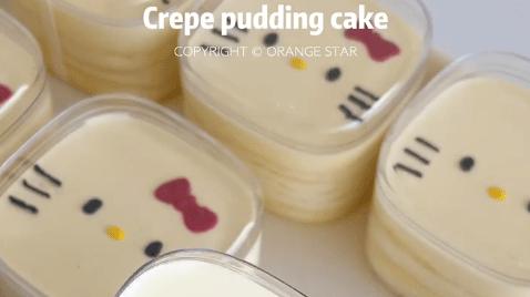 免烤箱布蕾奶油千层蛋糕：丝滑美味，轻松制作的甜品享受！