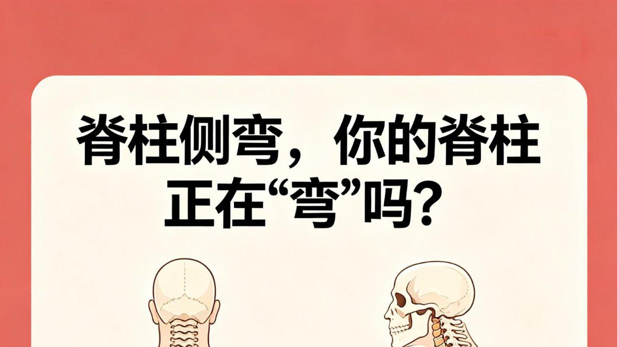脊柱侧弯，你的脊柱正在"弯"吗？