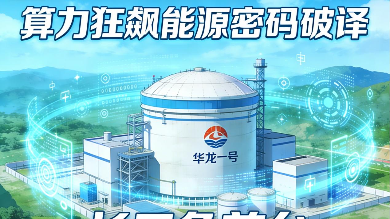 长三角首台“华龙一号”并网，算力狂飙的能源密码已破译