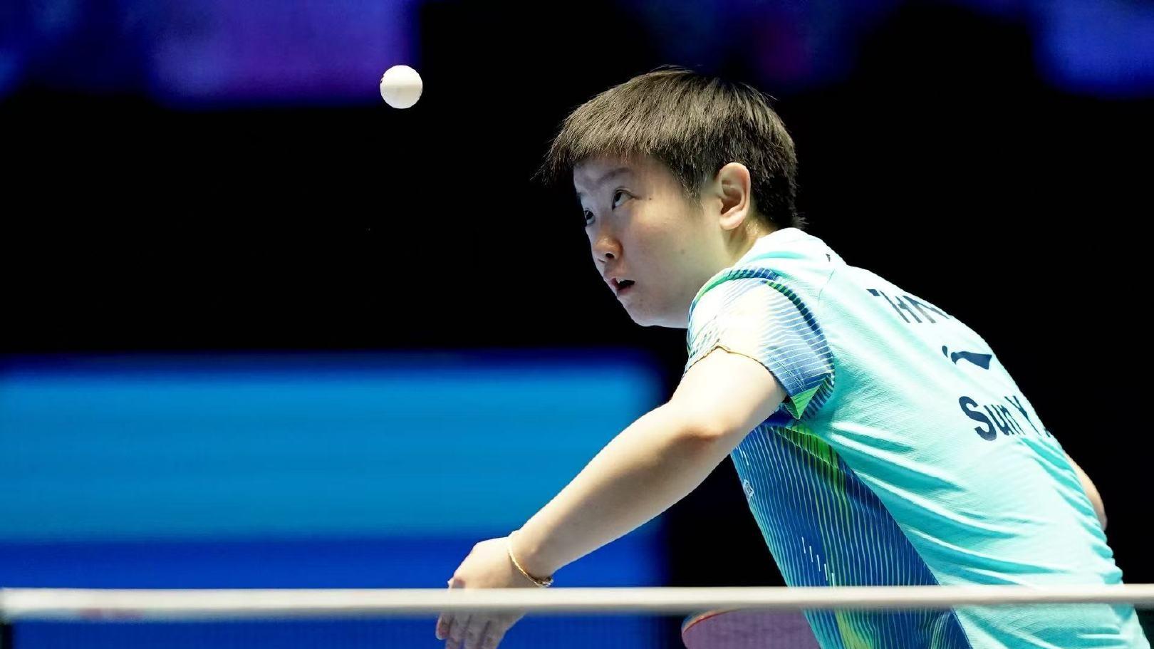 陈幸同大胜简彤娟，孙颖莎和蒯曼横扫对手，国乒取得5连胜