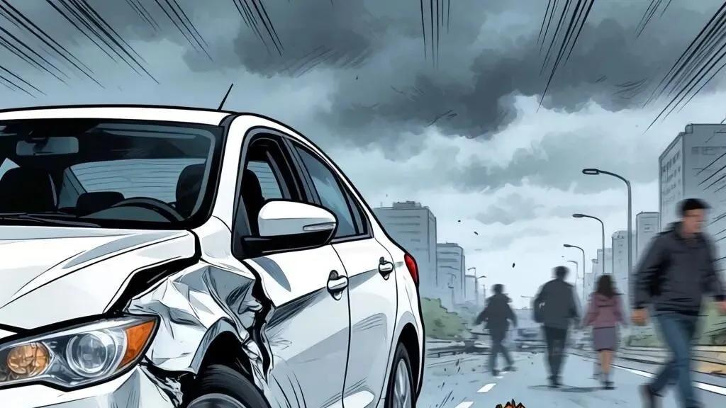 刚一对二两狗，我赢！转头看见乖泰迪被撞死：不牵绳全是悲剧