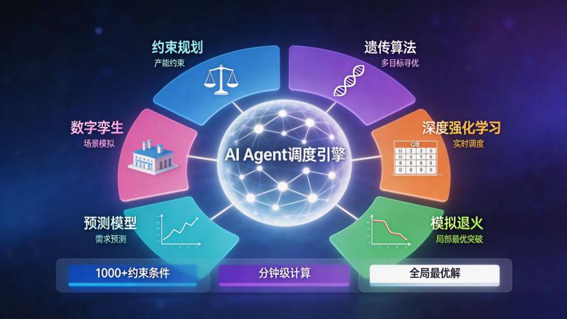 生产管理AI Agent：APS排产与动态调度的自主执行与反馈