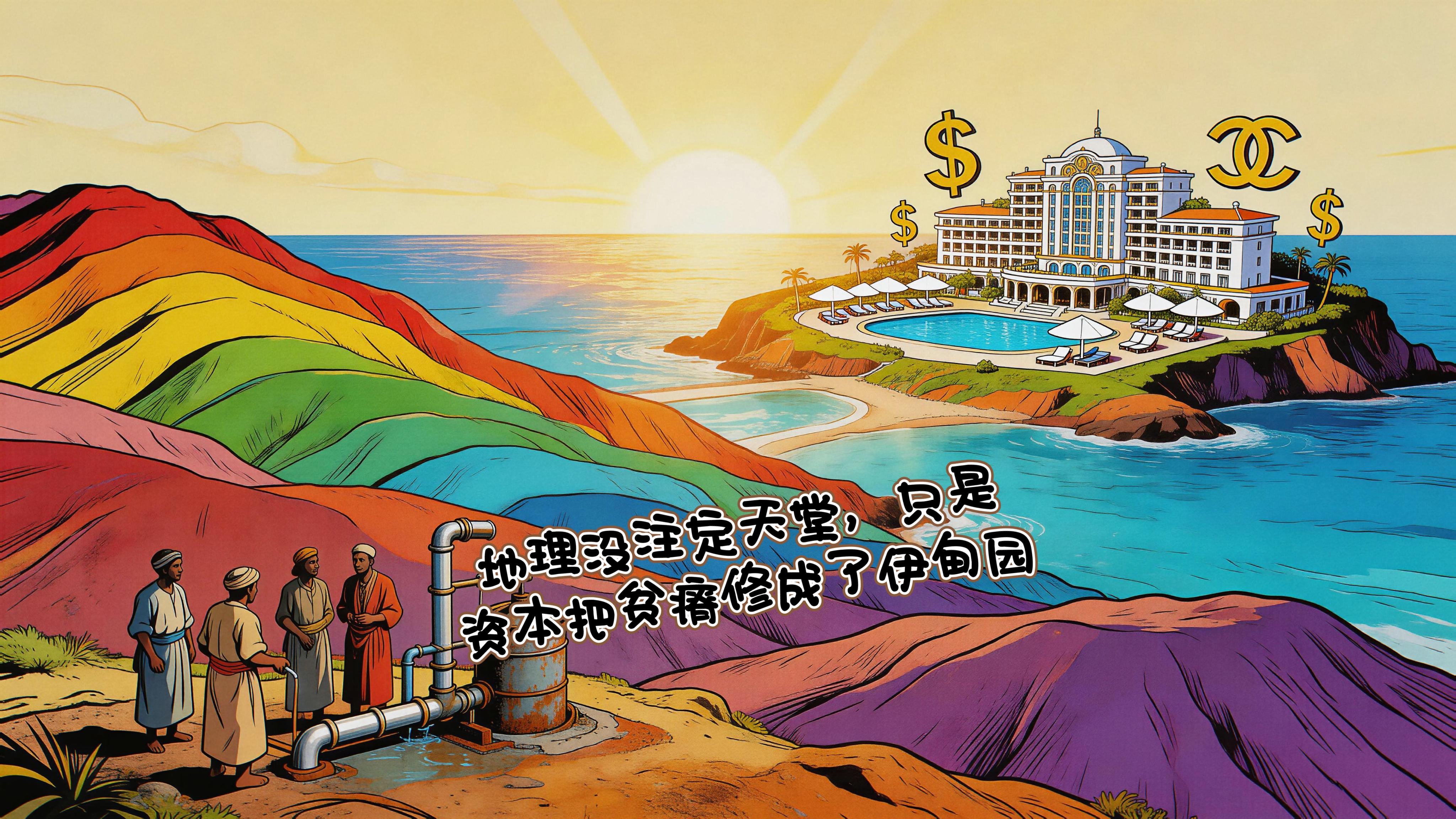 七色土只有足球场大？毛里求斯的"伊甸园"是P出来的