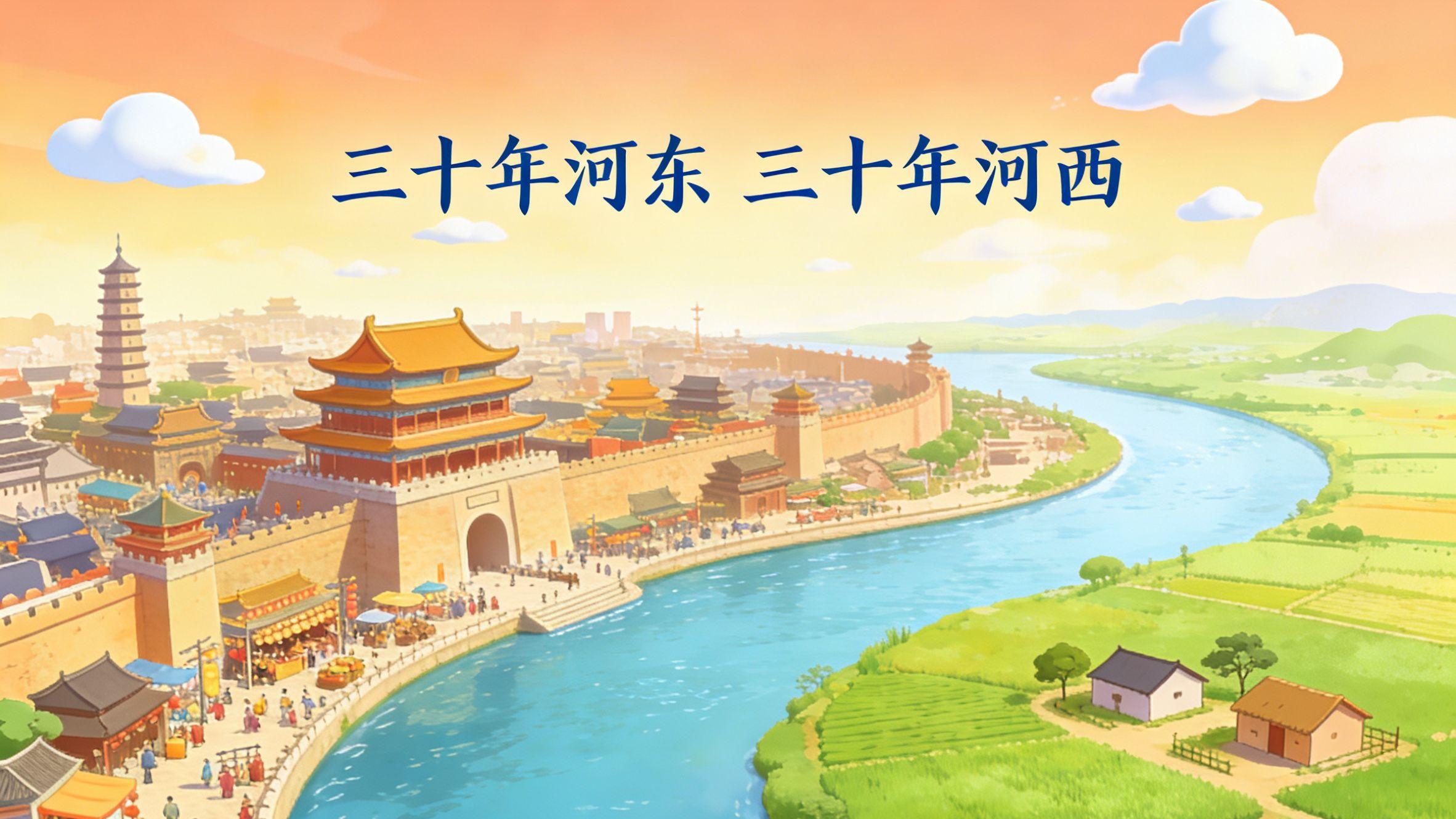 老话说：三十年河东，三十年河西