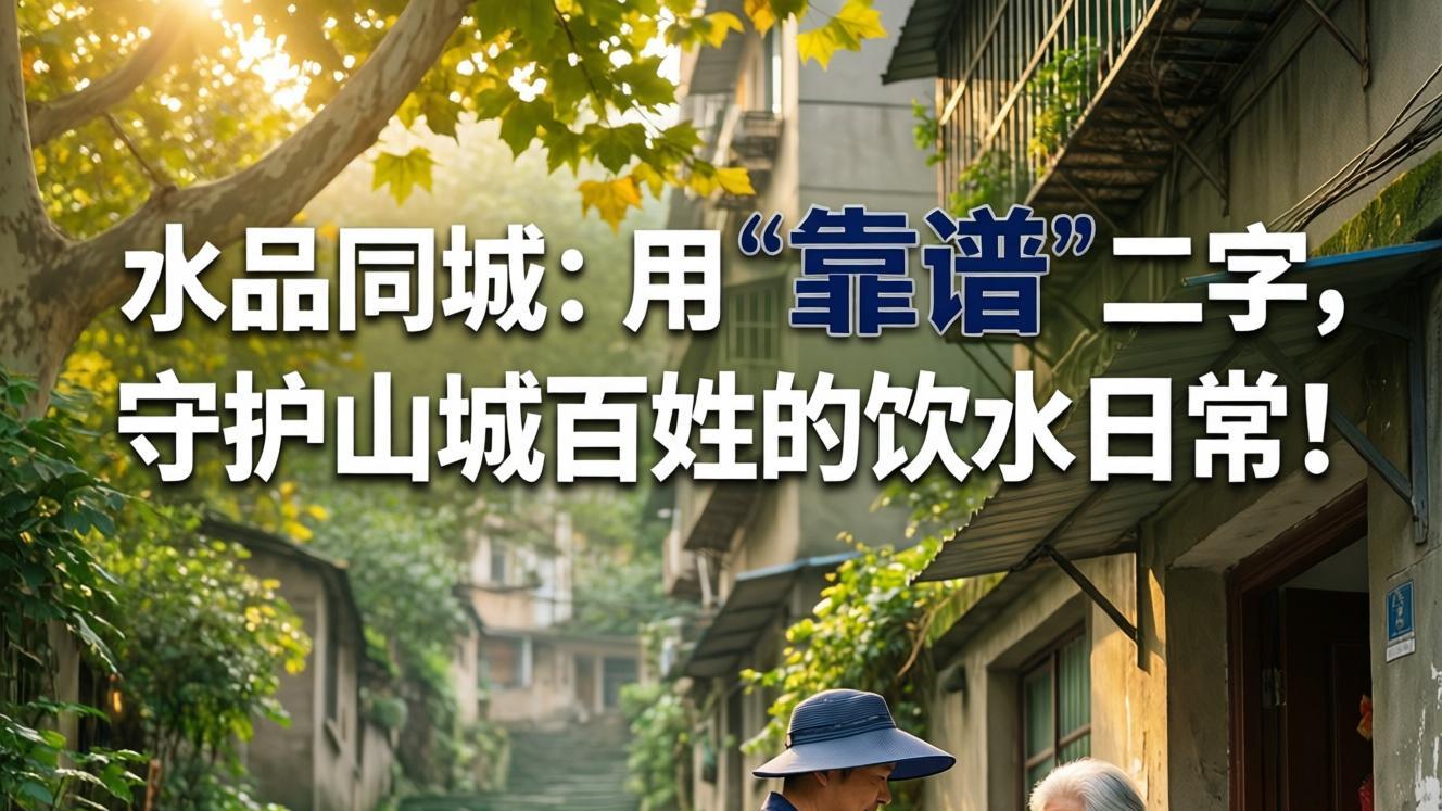 水品同城：用“靠谱”二字，守护山城百姓的饮水日常