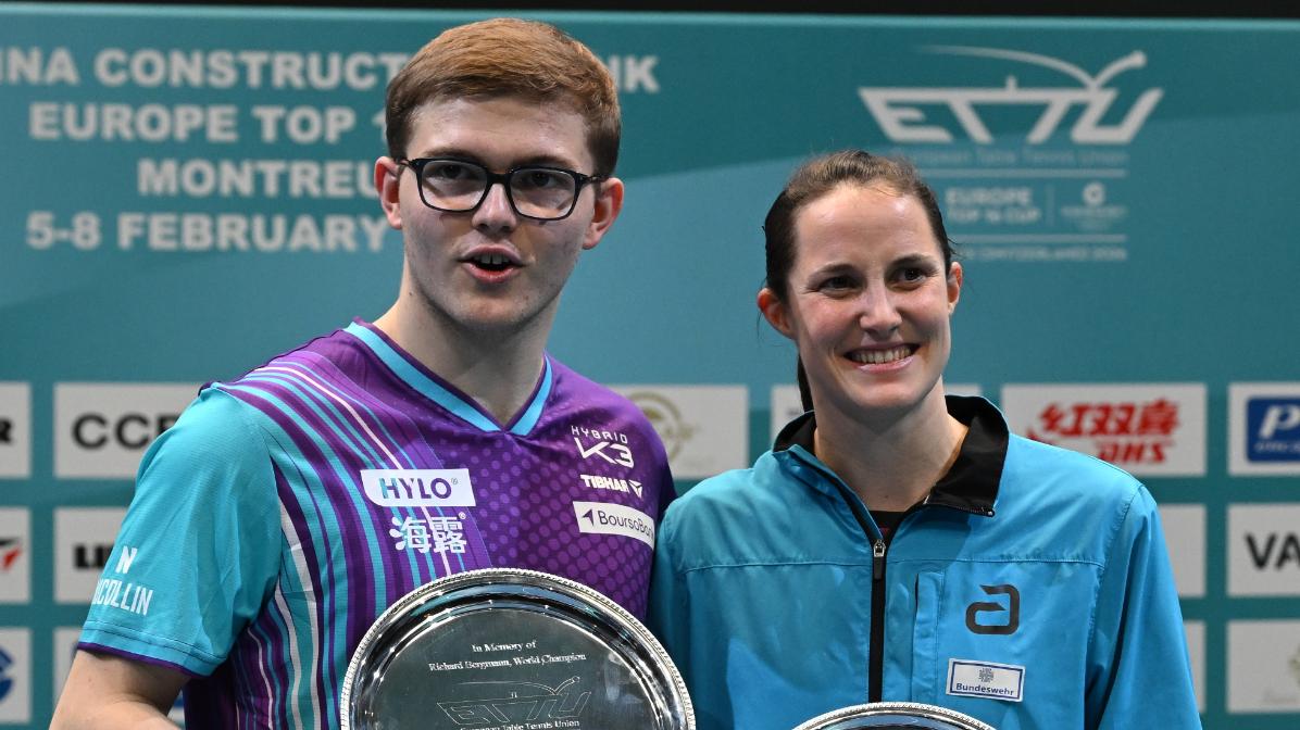 乒乓欧洲杯落幕：华裔全军覆没！大勒布伦蝉联冠军，温特首夺金牌