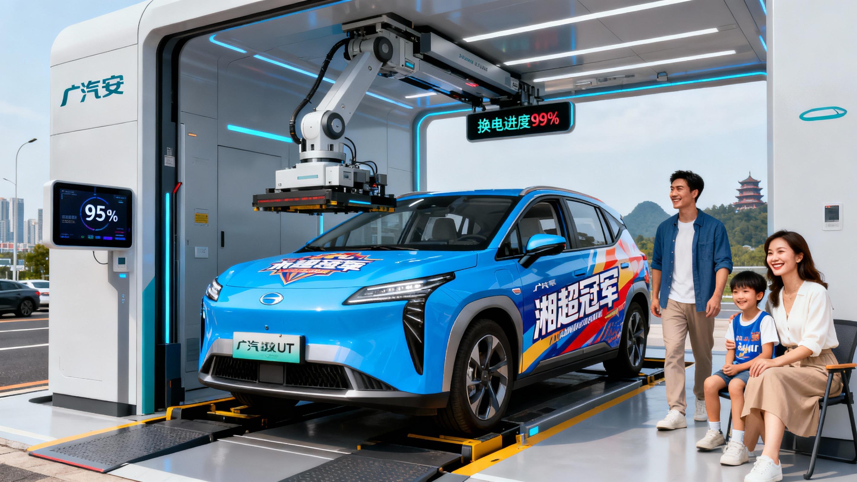 埃安UT换电版5.28万起 399月租电池5年划算吗？