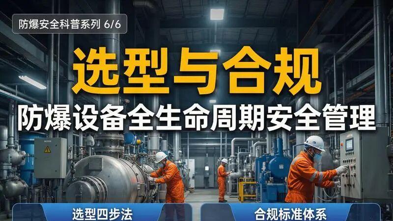 气体类场所防爆设备选型四步法