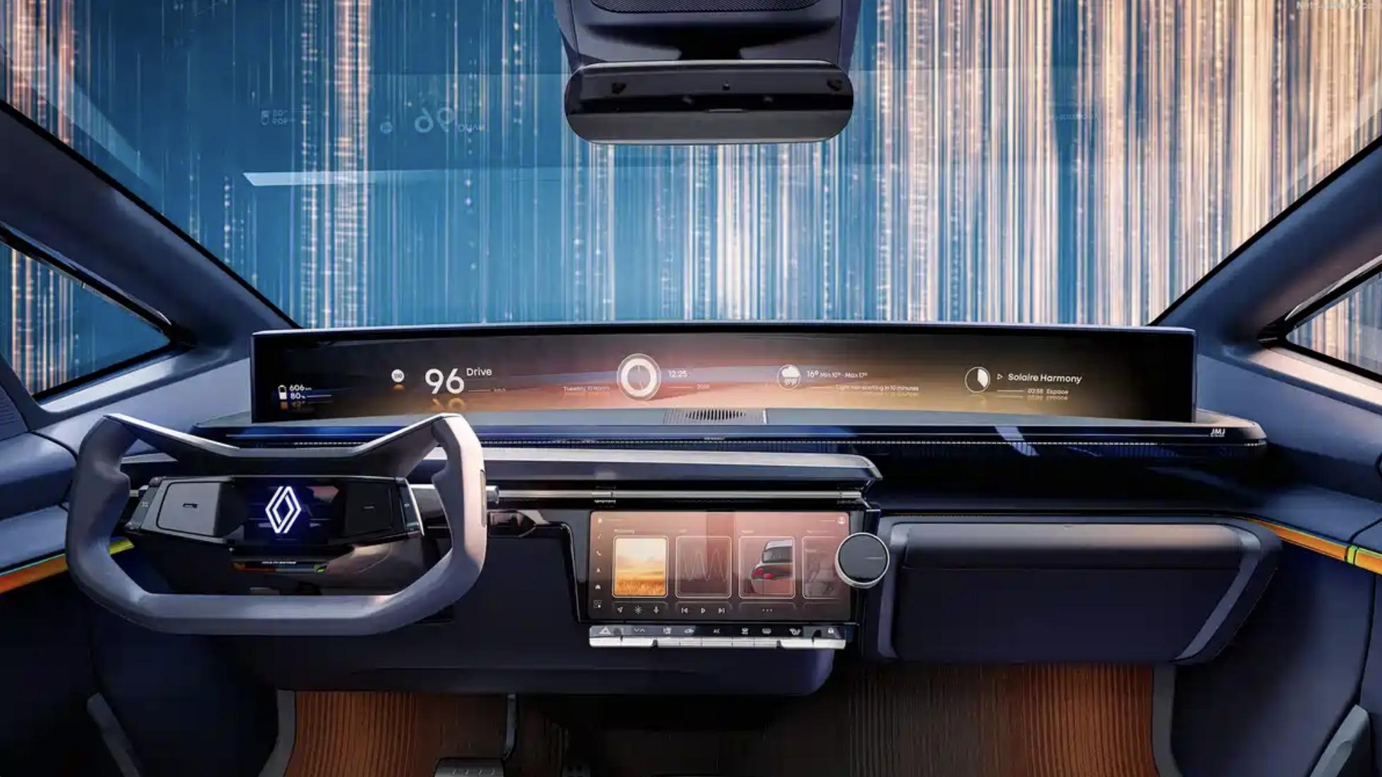 浪漫的法系猎装车，车长4310mm，采用未来设计理念+科幻座舱