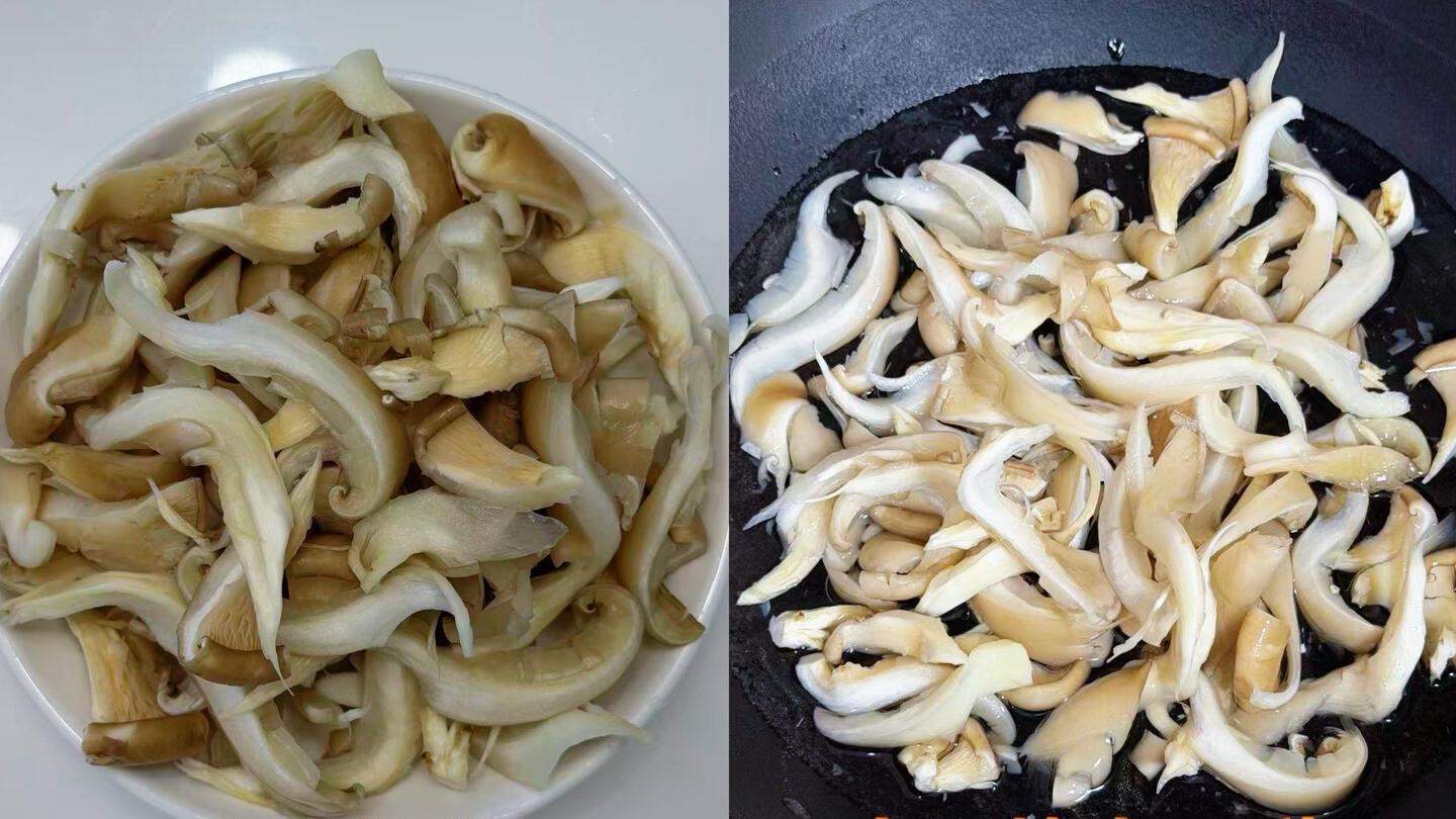 吃的干净真的会瘦！超好吃低卡的凉拌平菇