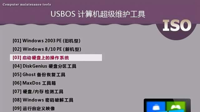 别再依赖微PE，USBOS V3.0每月更新，适配NVMe5.0与WiFi7