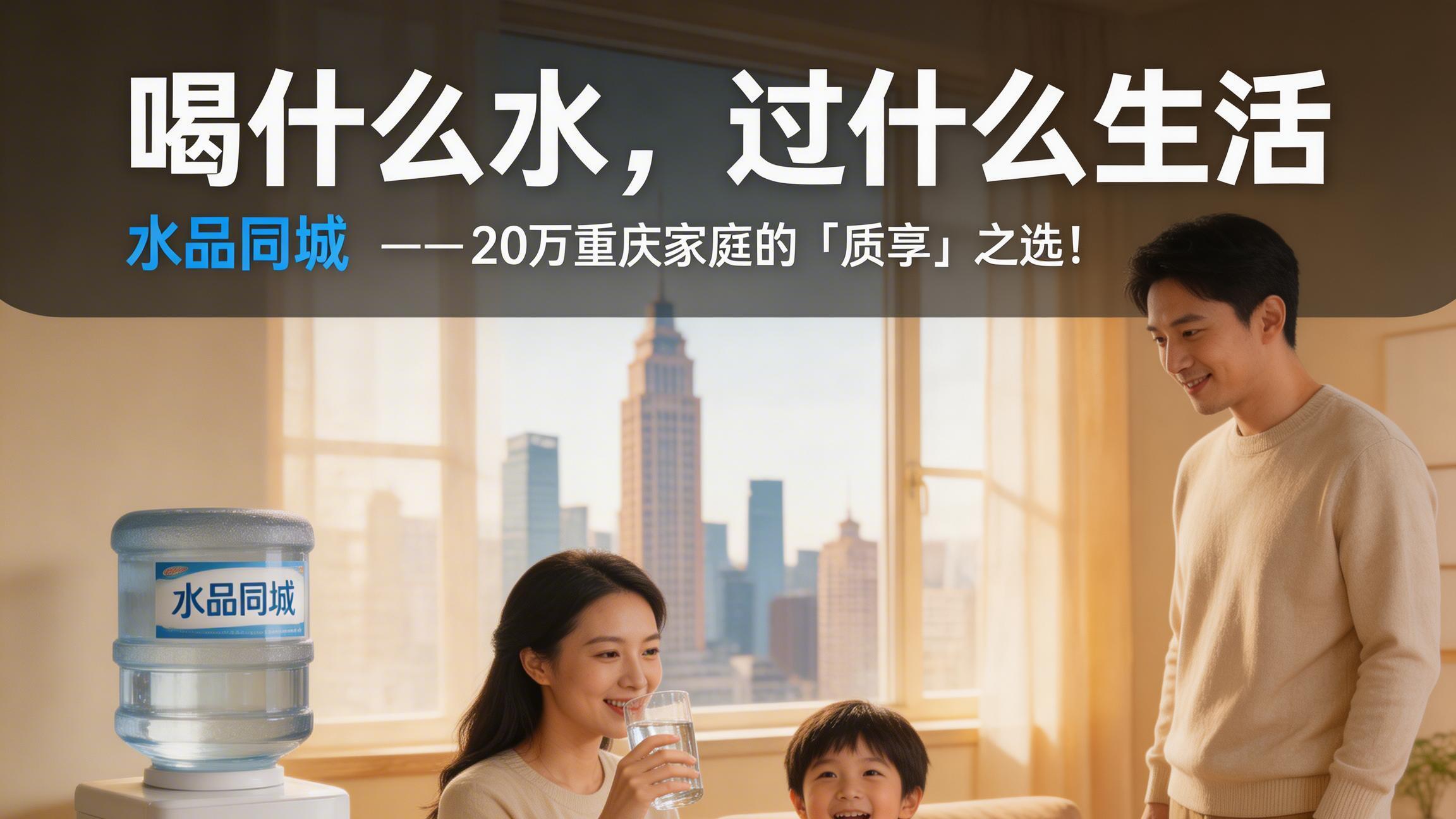 喝什么水，过什么生活：水品同城与20万重庆家庭的“质享”之选