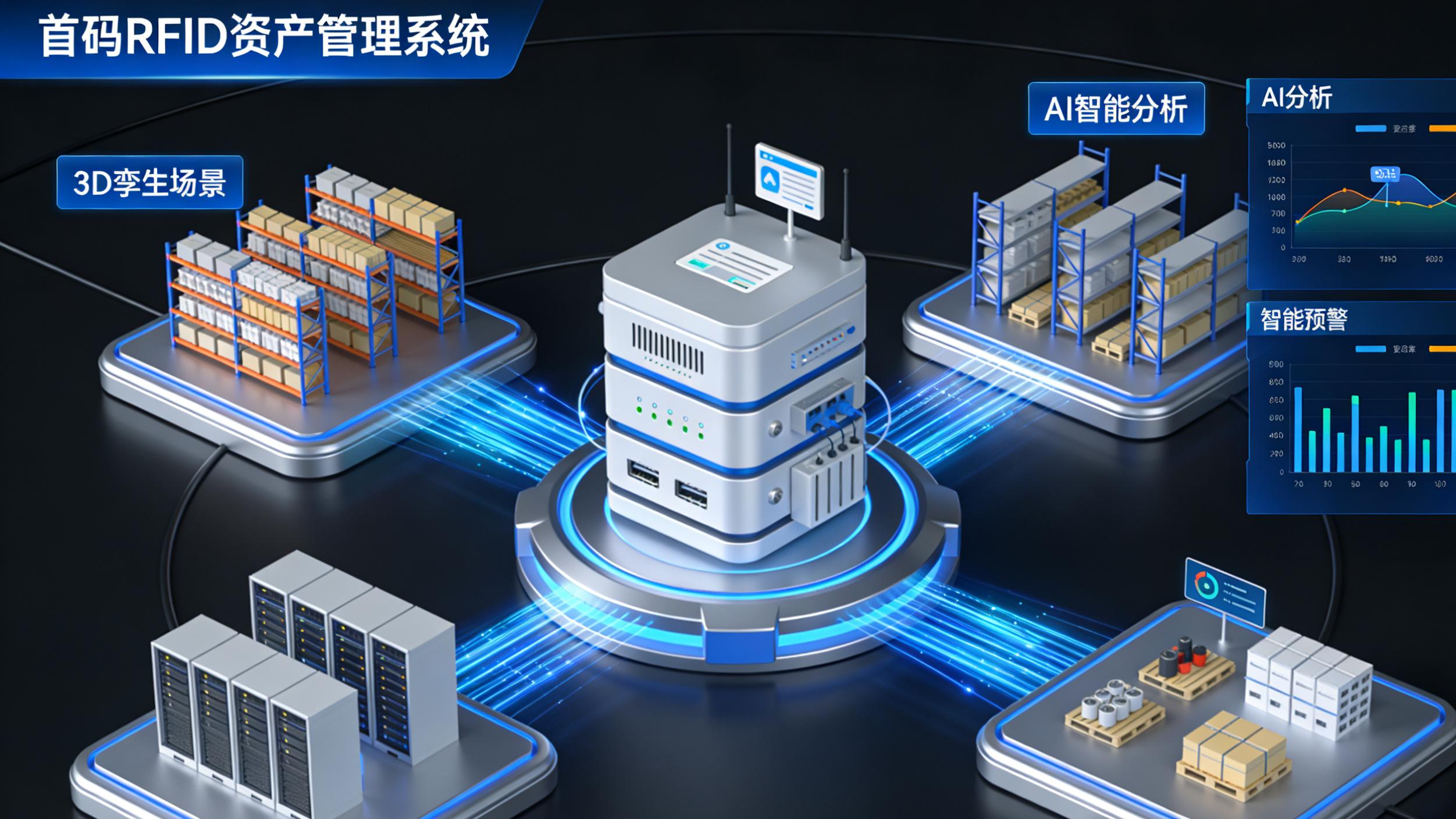 RFID资产管理系统与3D孪生怎么结合