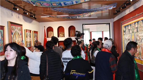梵彩绽放：一明唐卡艺术展在京启幕，开启心灵艺术之旅