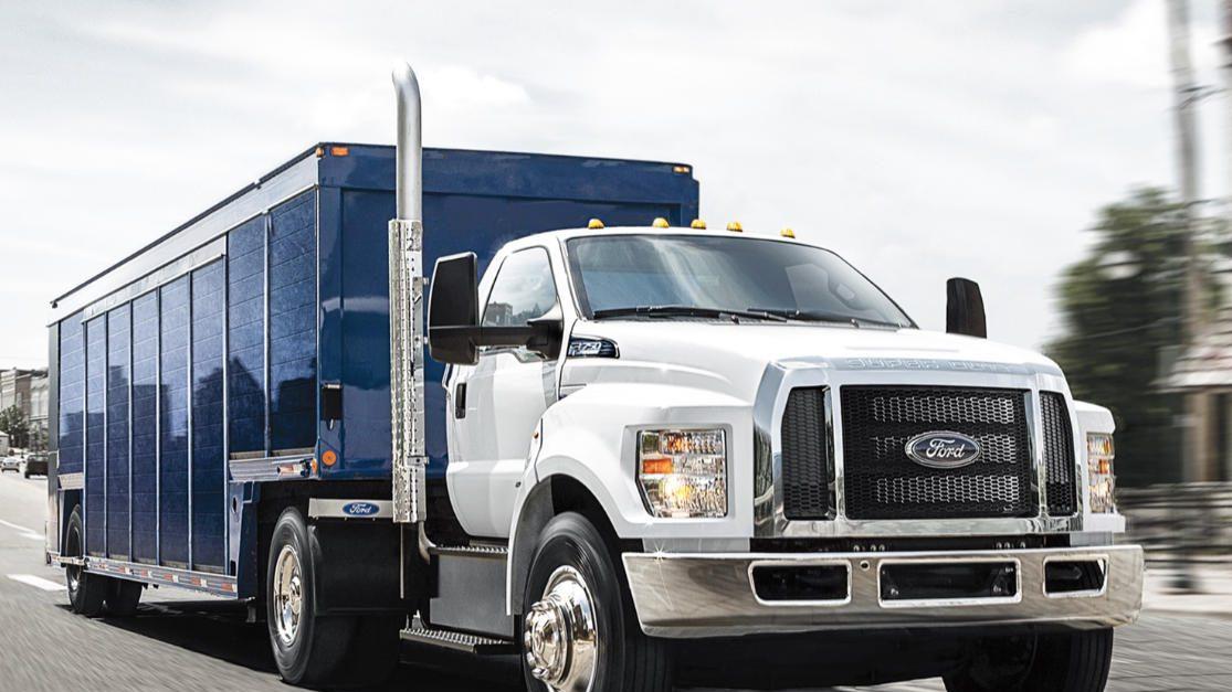 福特F-750对比F-150，数字越大马力越小？6.7L柴油V8