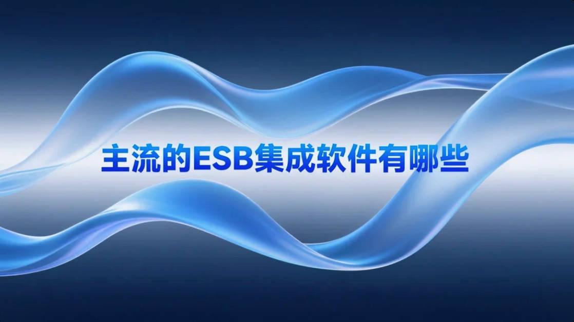 主流的ESB集成软件有哪些？
