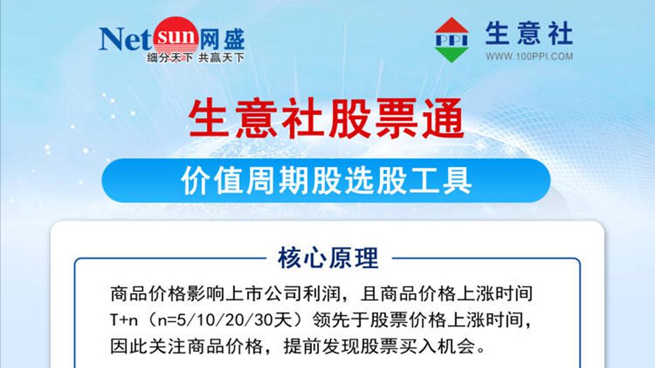 生意宝推出“股票通” 助力周期股投资