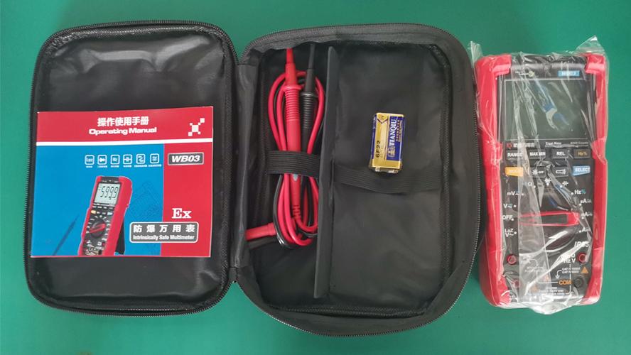 京朗仕特WB03 防爆万用表可承受8kV雷电脉冲电压冲击