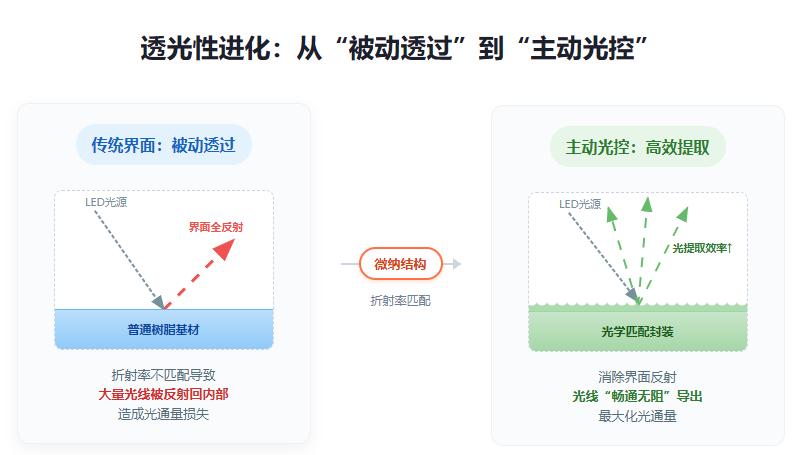 无基材AG半透黑膜：MiniLED封装的光学性能突破