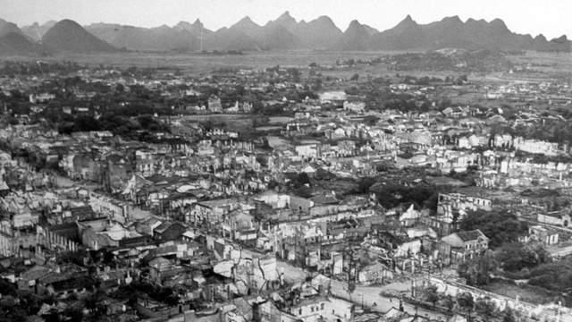 1945 年，当桂林人回到被战火啃过的家