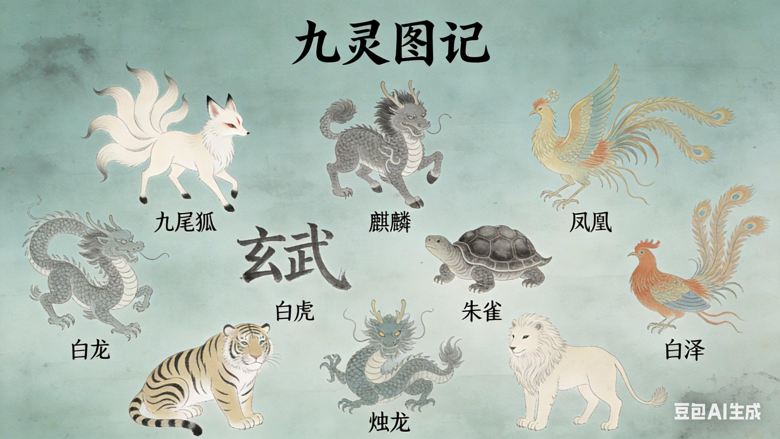 052抃风舞润·九灵图记