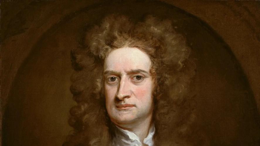 著名科学家牛顿八字赏析