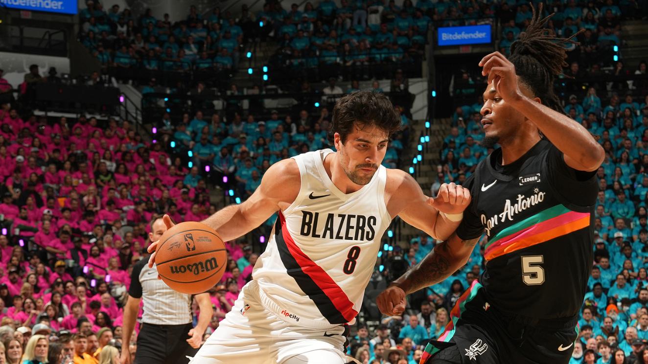 首秀30+10+5比肩詹皇！1435万阿夫迪亚与文班争辉 开拓者5换1也赢了