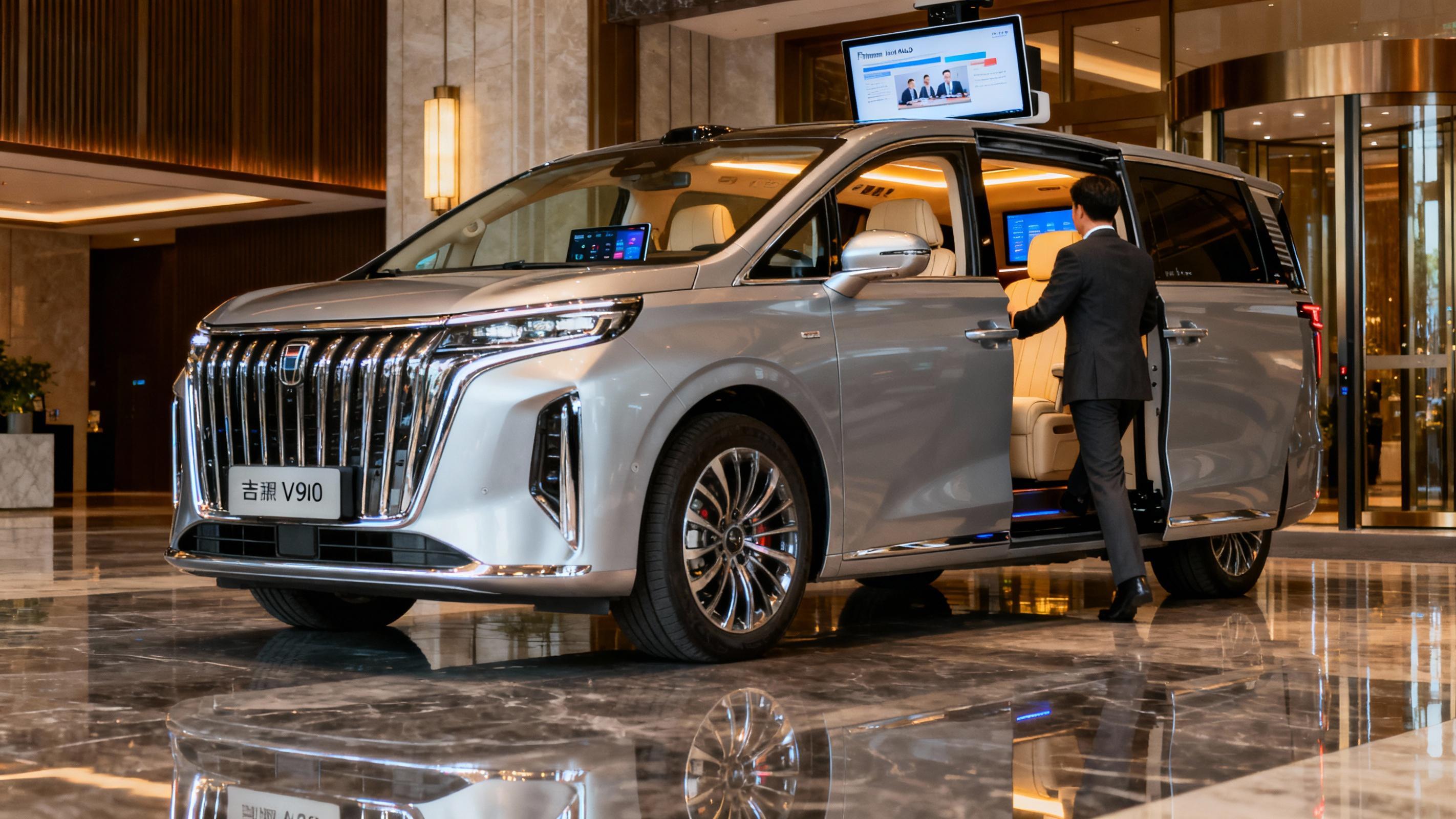 31.98万起银河V900上市 能否撬动GL8商务车霸主地位？