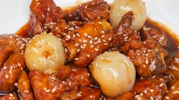 果香化解油腻，这道荔枝烧排骨专治酷暑没胃口