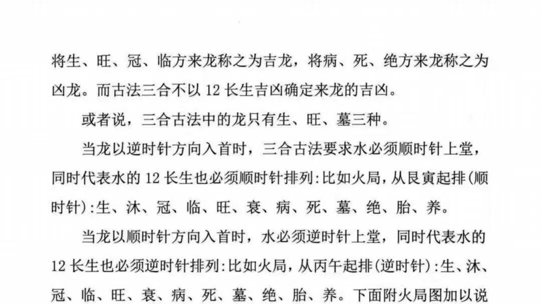 横行风水界《古法三合秘传》281 页三册 杨公真传全本