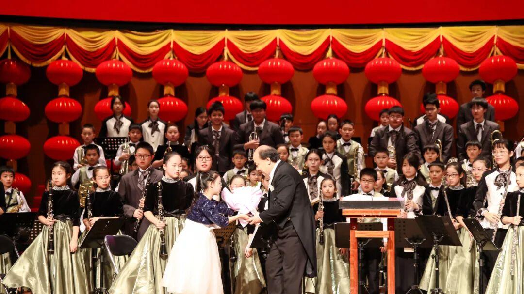 北京市海淀区万泉小学金帆管乐团新年音乐会举行