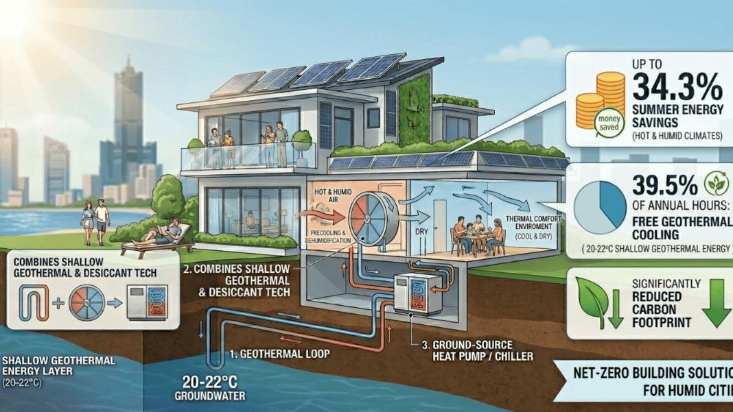 中国台湾研究出混合空调，潮湿天节能效率提升34.3%