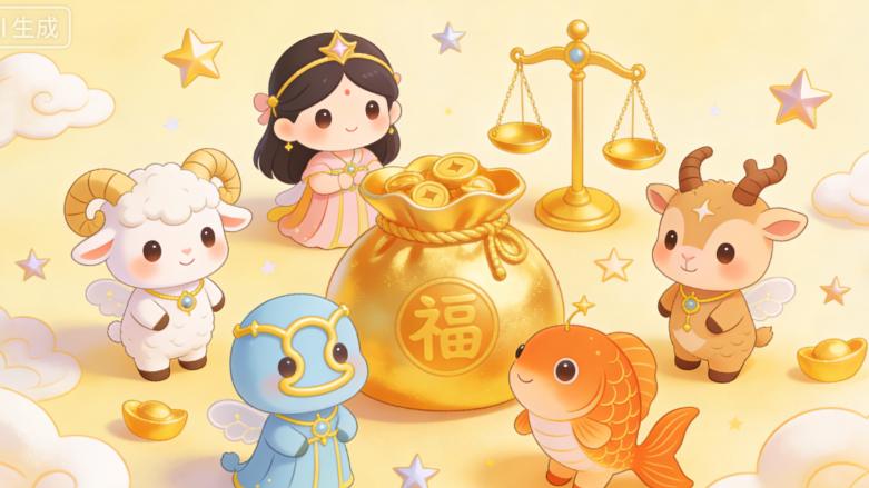 好运敲门福气至，五大星座运势一路旺，所求皆如愿以偿