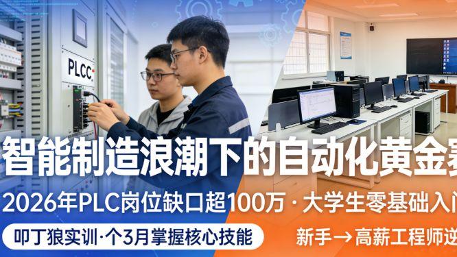 大学生怎么快速进入自动化行业：从零基础到高薪工程师的实战指南