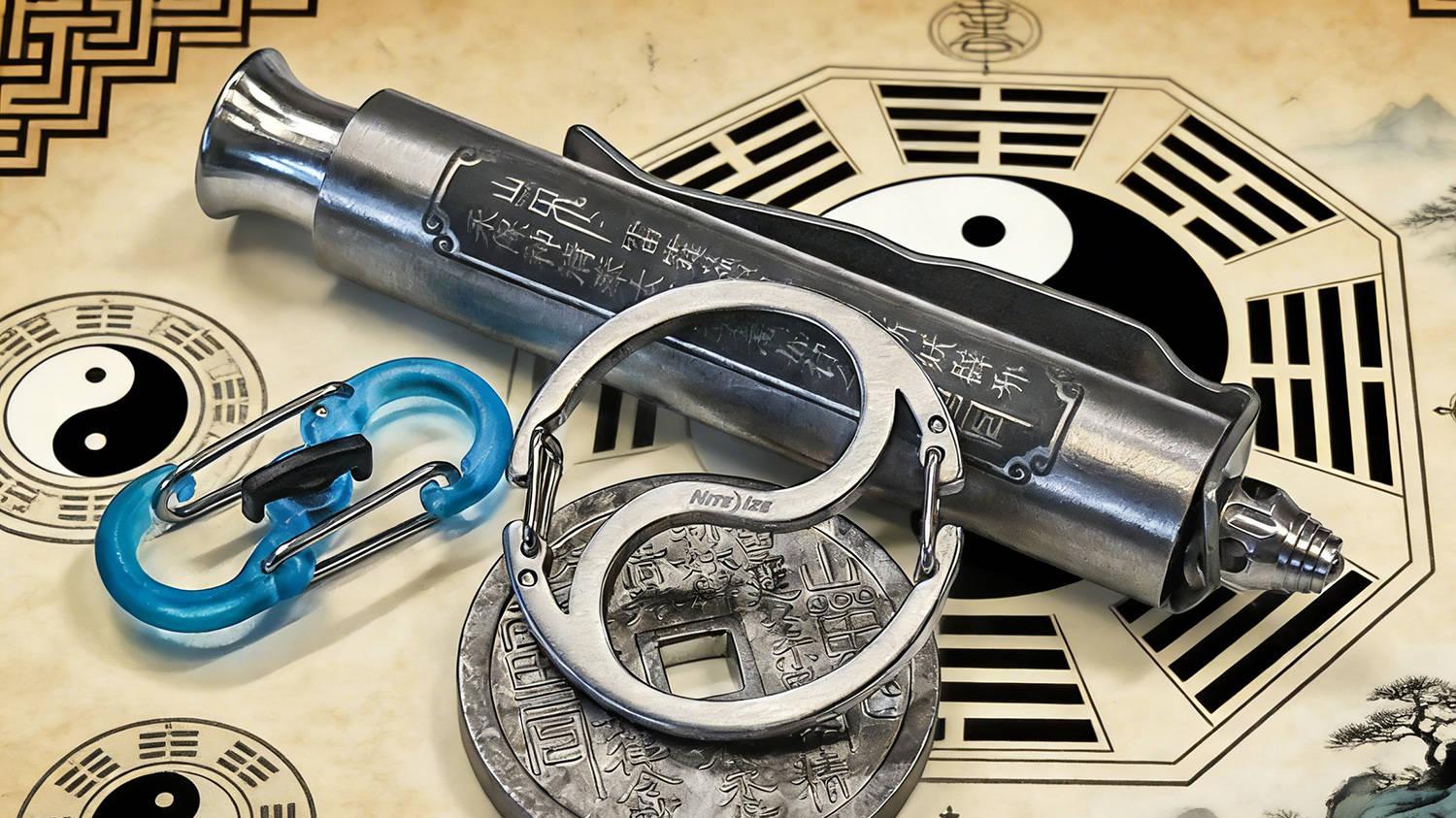 方寸藏太极、一扣悟大道：奈爱 NITEIZE太极钥匙扣