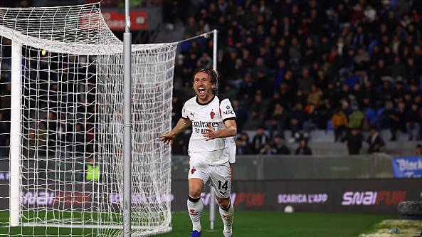 拒绝意外！莫德里奇为米兰赢下计划3分