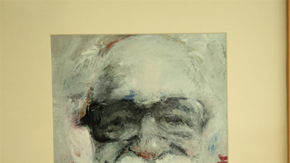 【画作赏析】墨探灵魂境，笔绘群星辉，画家袁明肖像画作欣赏