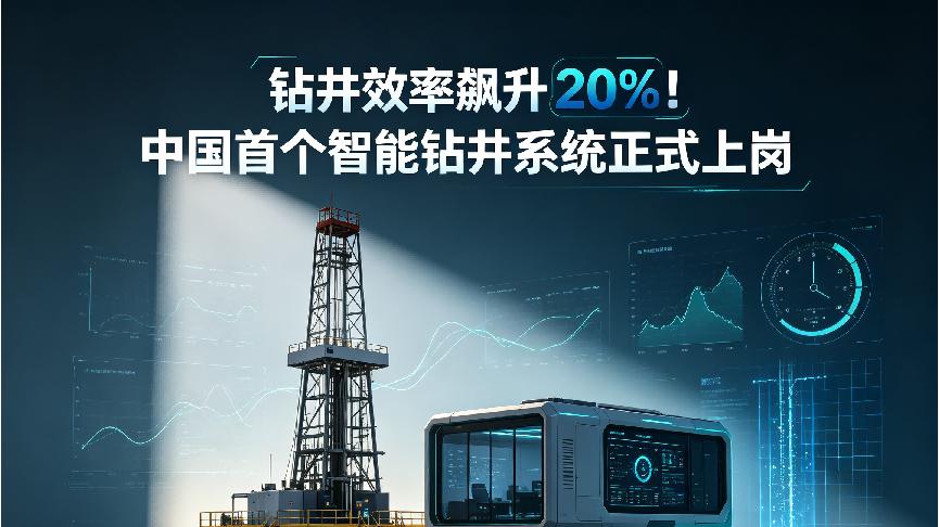 钻井效率飙升20%！我国首个智能钻井系统正式上岗