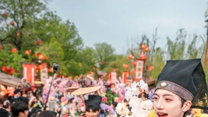 大宋簪花游园会倒计时7天，春光正好，快来簪花！