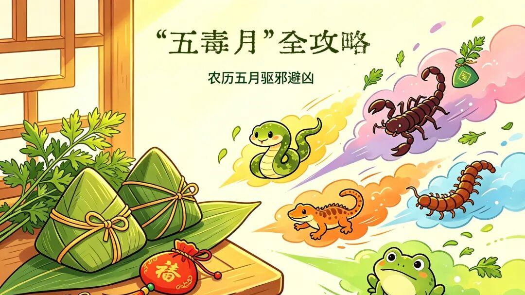 “五毒月”来了，男女禁忌不可不知！送您平安度过五月“全攻略”
