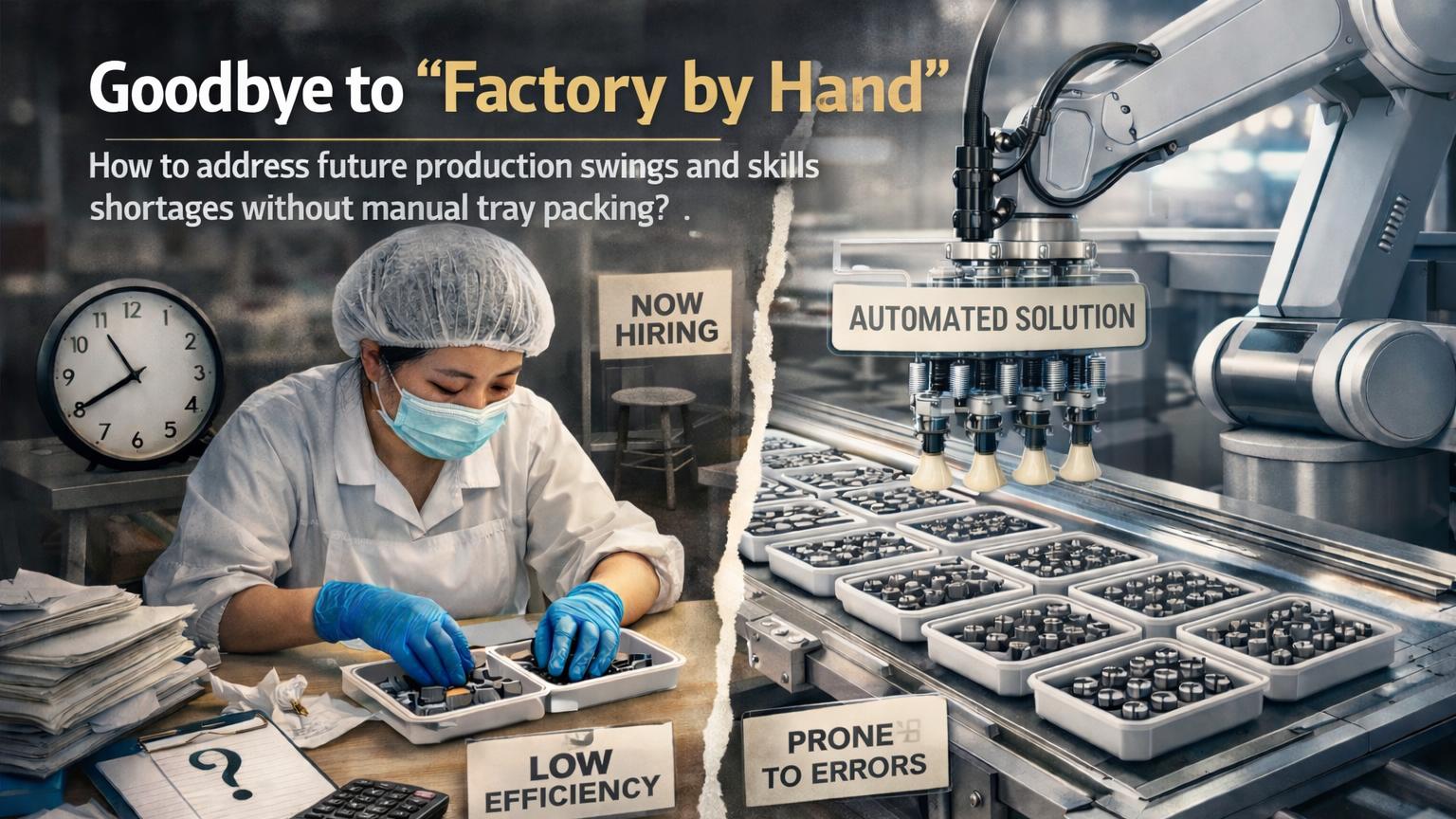 告别“指尖上的工厂”：依赖人工摆盘，如何应对未来的产能波动与技能短缺？