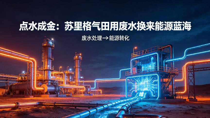 荒漠里的“点水成金”：苏里格气田如何用废水换来能源蓝海？