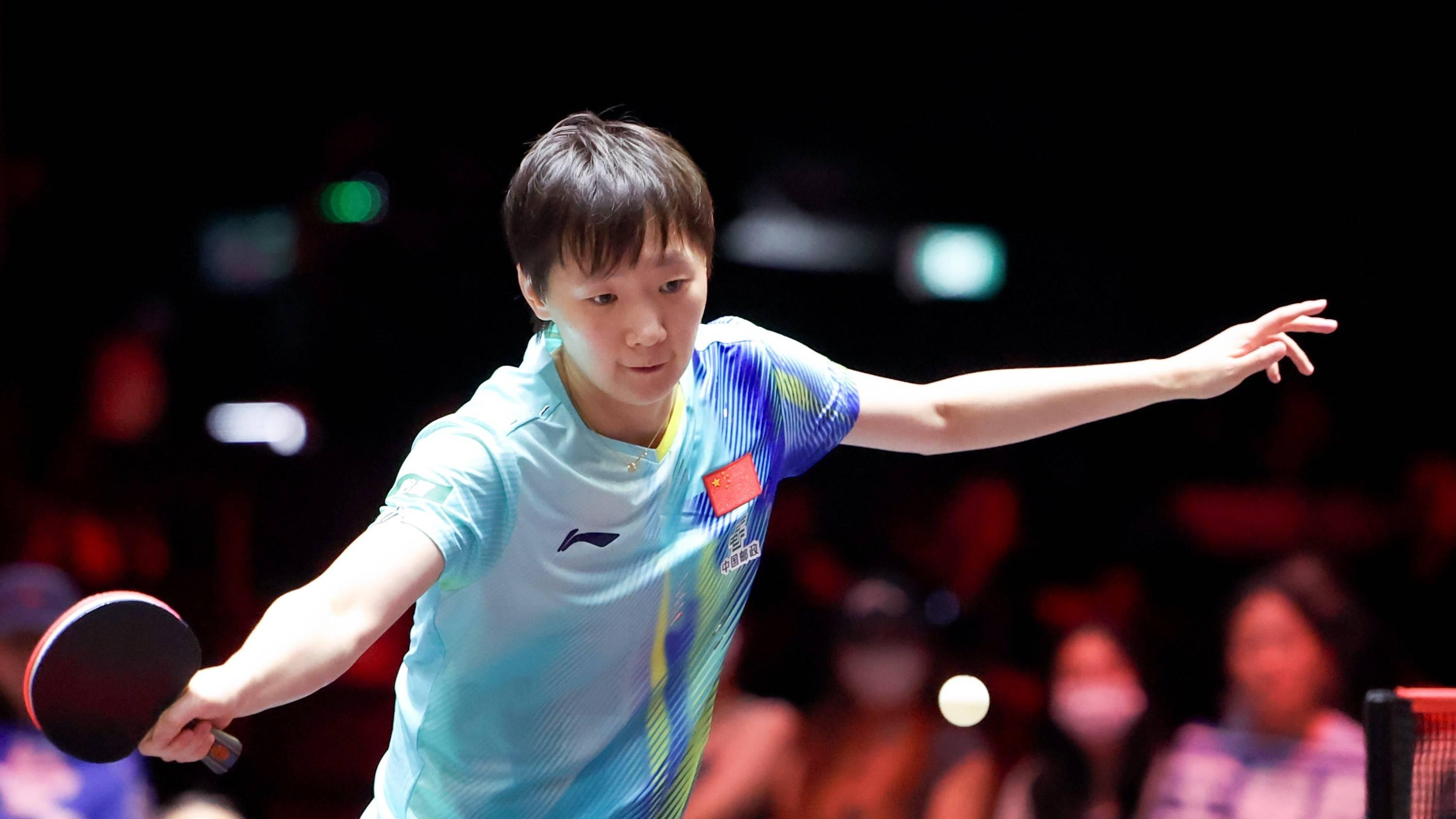 王曼昱击败张本美和，林诗栋击败勒布伦，都有一定把握